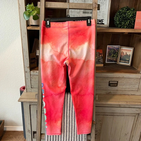 Terez watercolor peloton leggings size medium - Picture 3 of 6